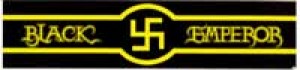 BLACKEMPERORー黒金反射文字